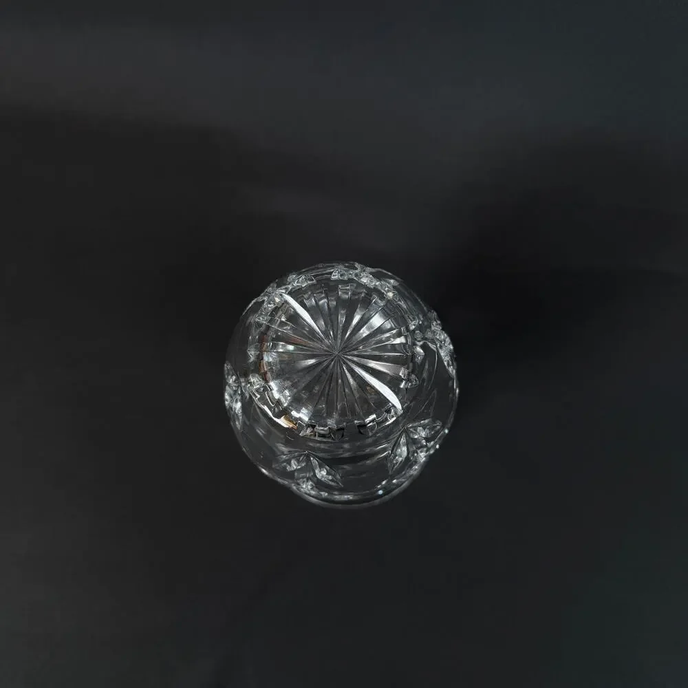 Vintage Waterford Crystal Round Vase 6